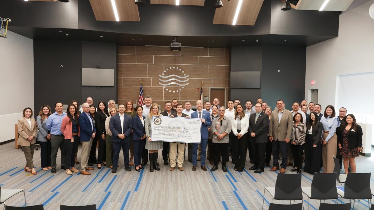 Gonzalez with BPUB and Community Leaders