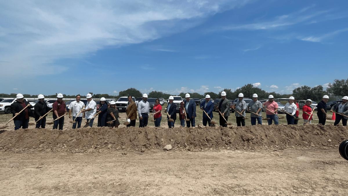 Rep. Gonzalez at a groundbreaking