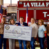 Congressman Gonzalez, Mayor Rosa Perez, and the City of La Villa. 