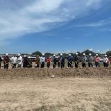Rep. Gonzalez at a groundbreaking