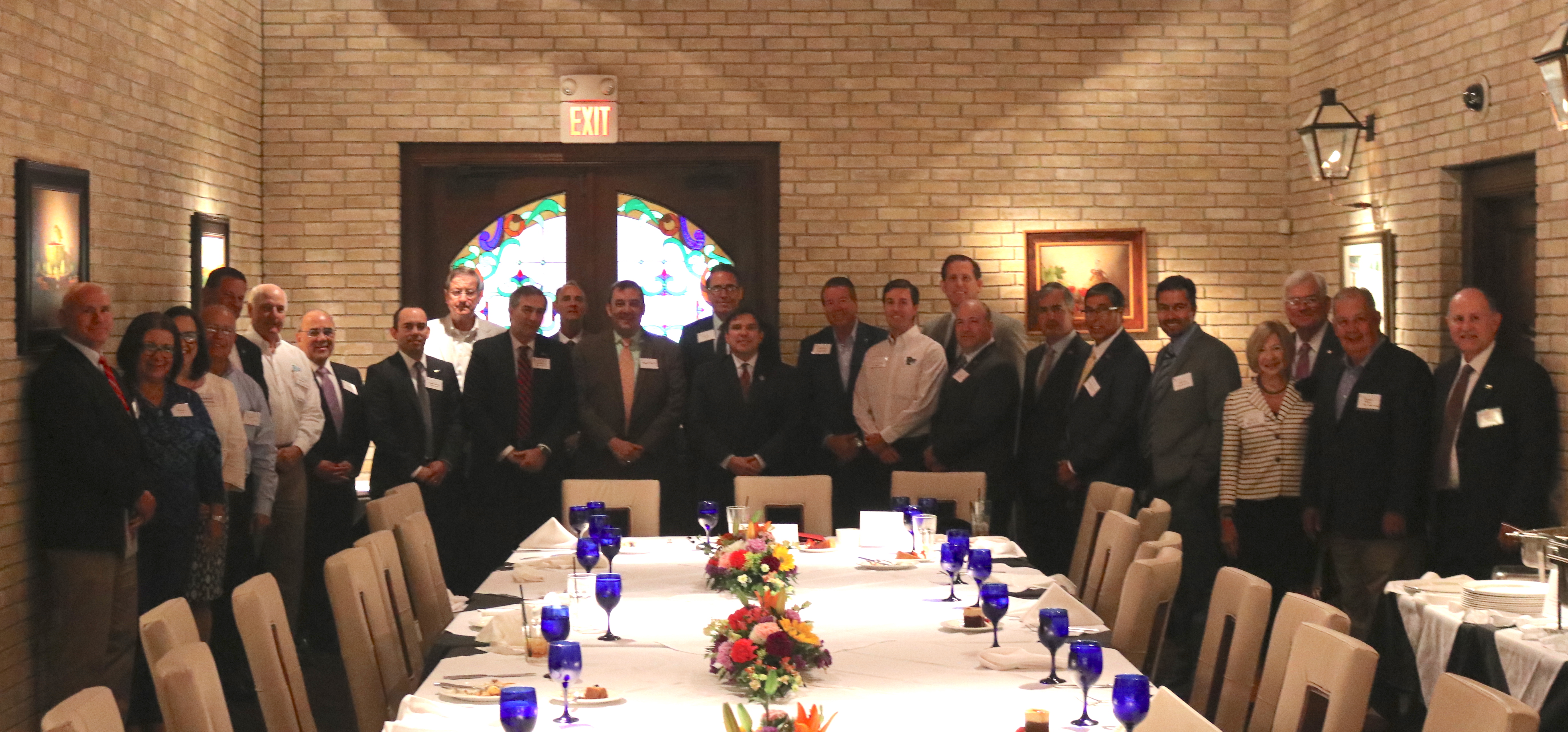 Congressman Gonzalez with local banking and housing leaders